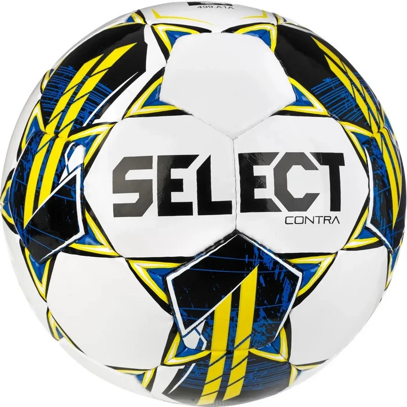 М'яч футбольний CONTRA v23 Select 085316-196 білий, жовтий № 5