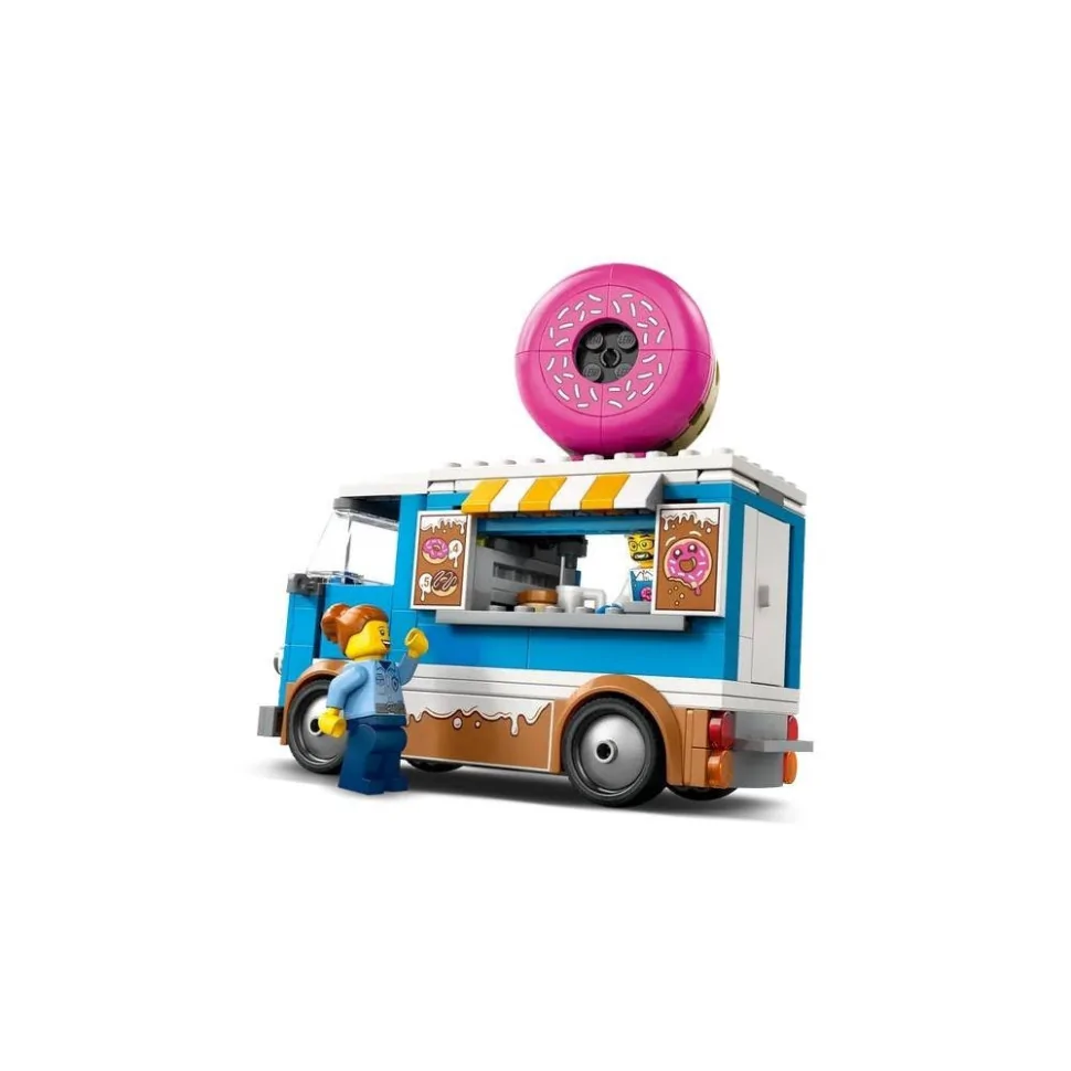 Конструктор Вантажівка з пончиками LEGO 60452, 196 деталей