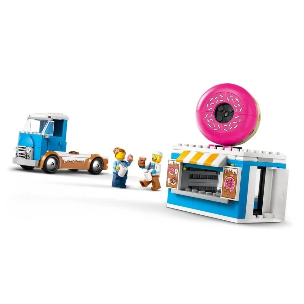 Конструктор Вантажівка з пончиками LEGO 60452, 196 деталей