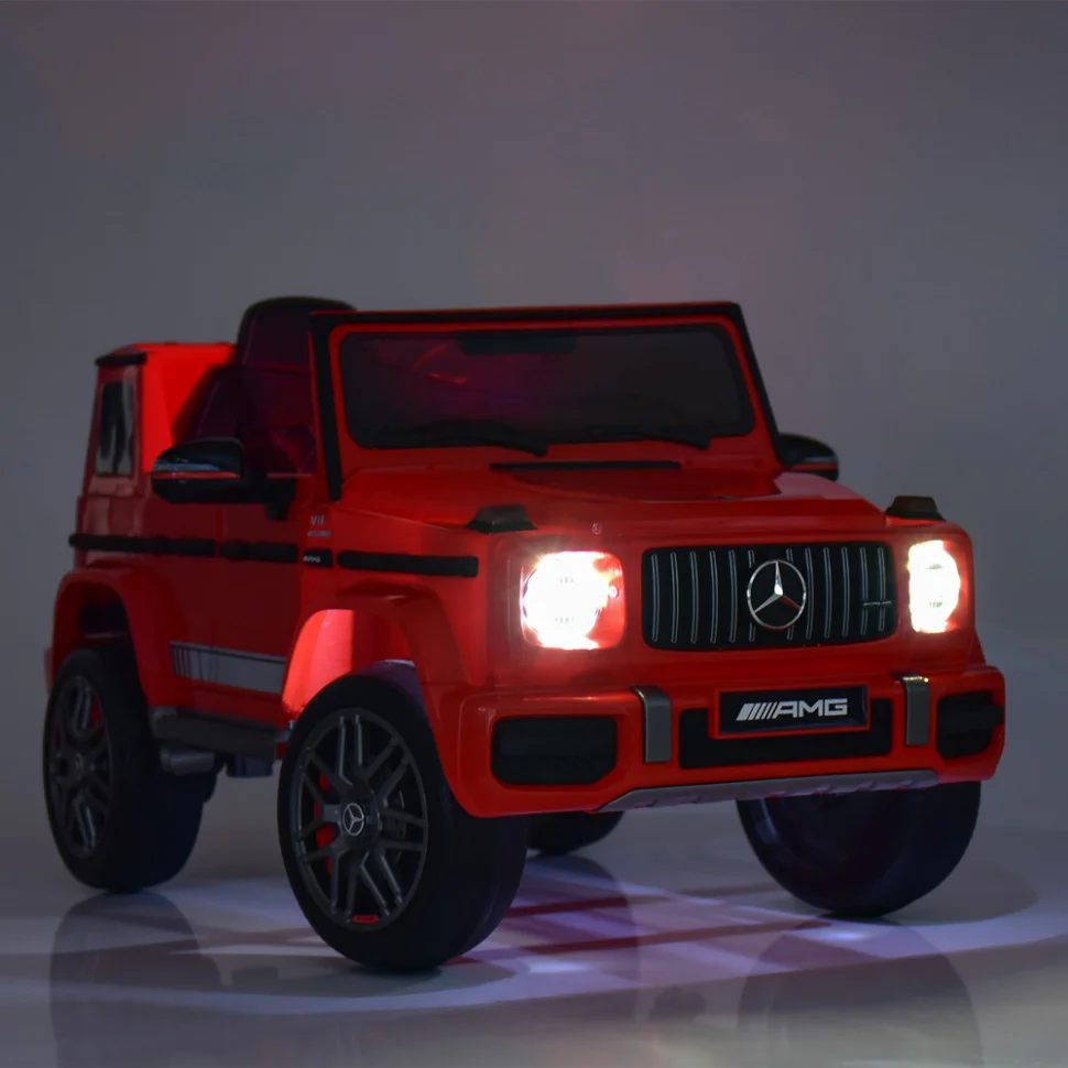 Дитячий електромобіль Джип Bambi M 4180EBLR-1 Mercedes-Benz до 30 кг
