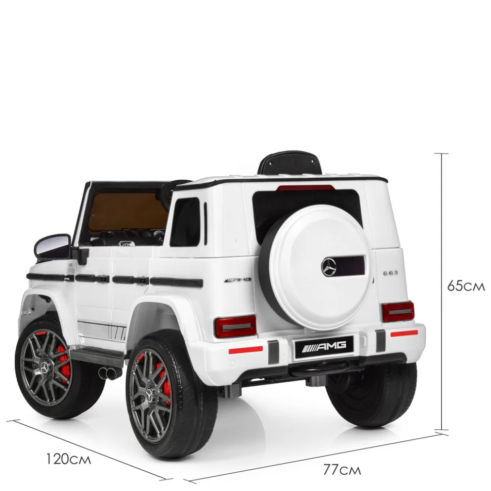 Дитячий електромобіль Джип Bambi M 4180EBLR-1 Mercedes-Benz до 30 кг