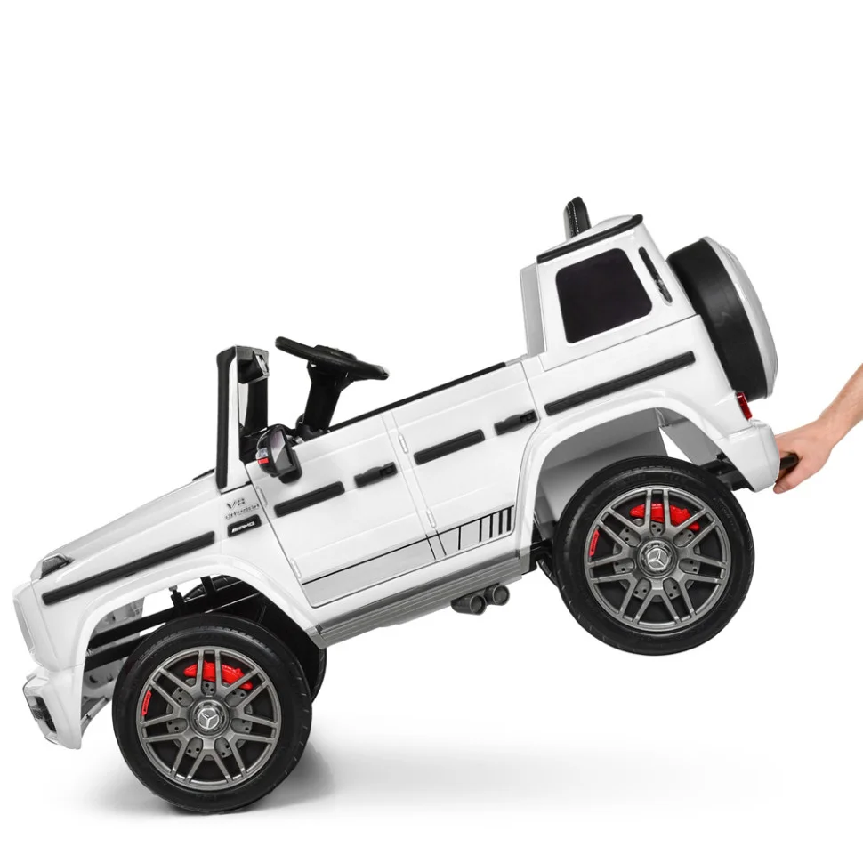 Дитячий електромобіль Джип Bambi M 4180EBLR-1 Mercedes-Benz до 30 кг