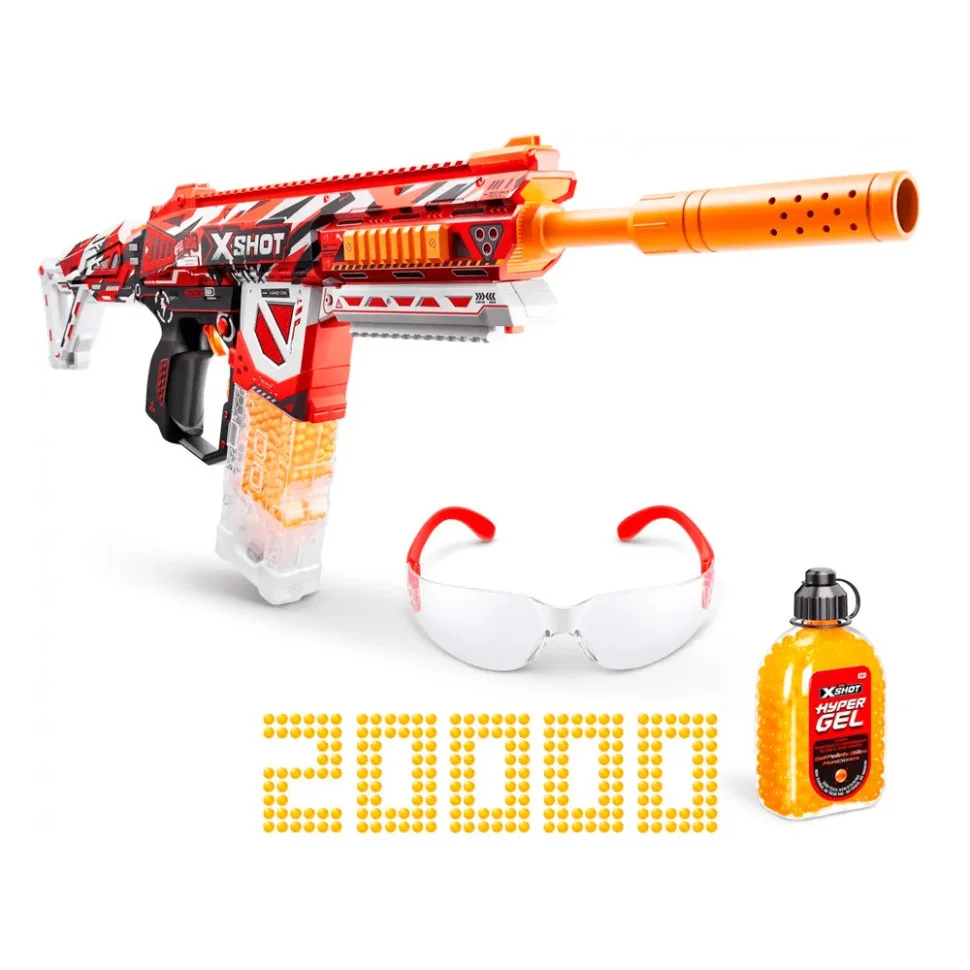 Быстрострельный бластер Hyper Gel large X-Shot Zuru 36620R 20 000 гелевых шариков