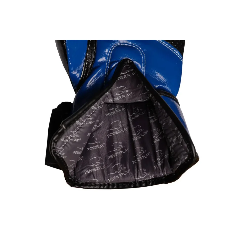 Боксерские перчатки Predator PowerPlay PP_3017_12oz_Blue, Синие карбон 12 унций