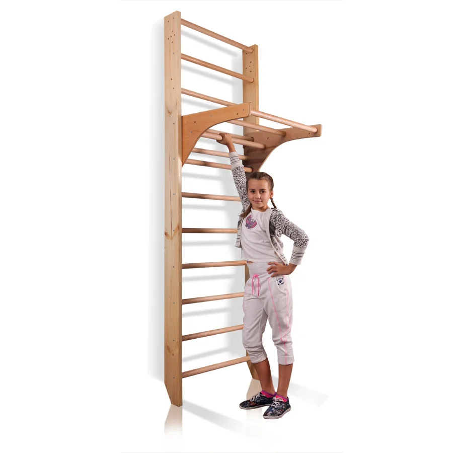 Шведская стенка с турником SportBaby «Комби-1-240» высота 240 см