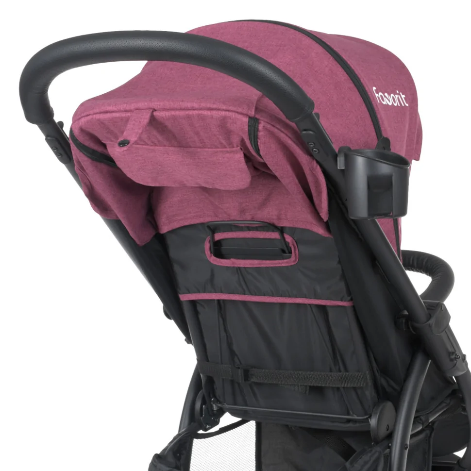 Коляска детская прогулочная EL CAMINO M 3409N Maroon
