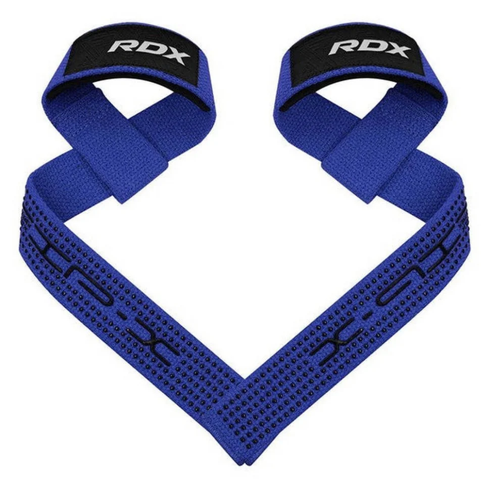 Лямки для тяги S4 Gym Cotton Gel Straps RDX Inc Limited WAC-S4B+ Black