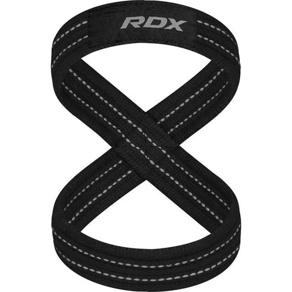 Силові ремені Gym Lifting 8 Figure Straps RDX Inc Limited WAC-W8G-M, Gray, M