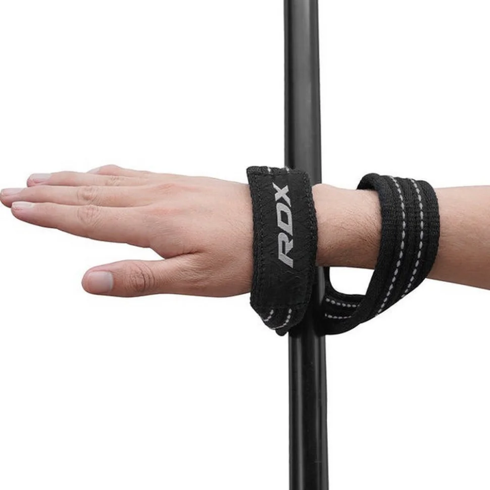 Силові ремені Gym Lifting 8 Figure Straps RDX Inc Limited WAC-W8G-M, Gray, M