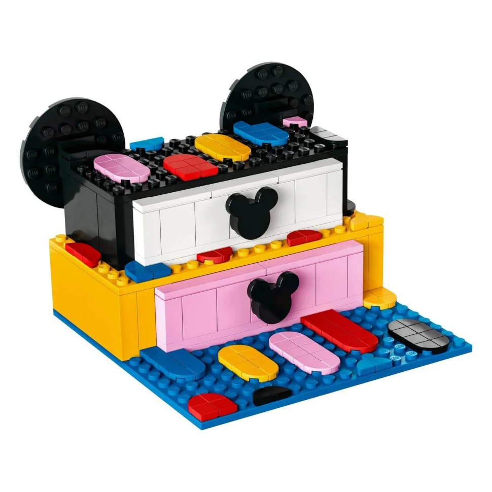 Конструктор LEGO DOTS Коробка «Снова в школу» из Микки и Минни Маусами 41964
