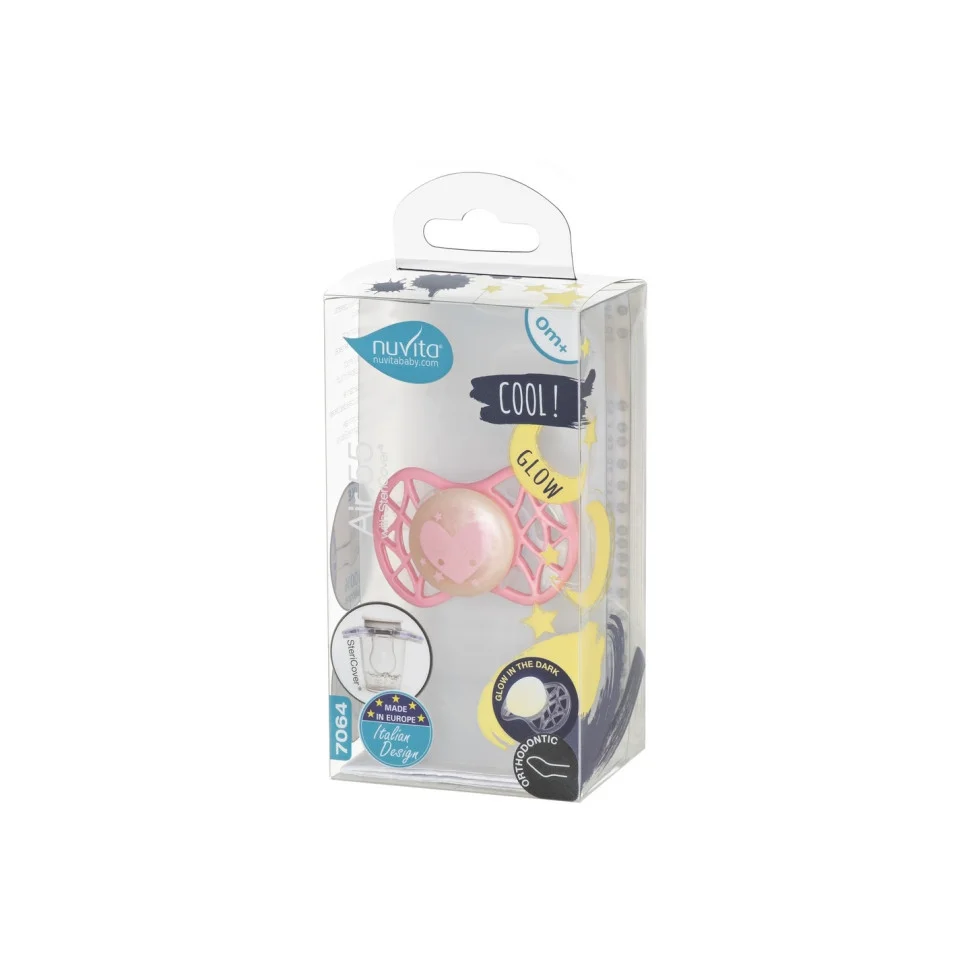 Пустушка Nuvita 7064 Air55 Cool ортодонтична 0m+ 