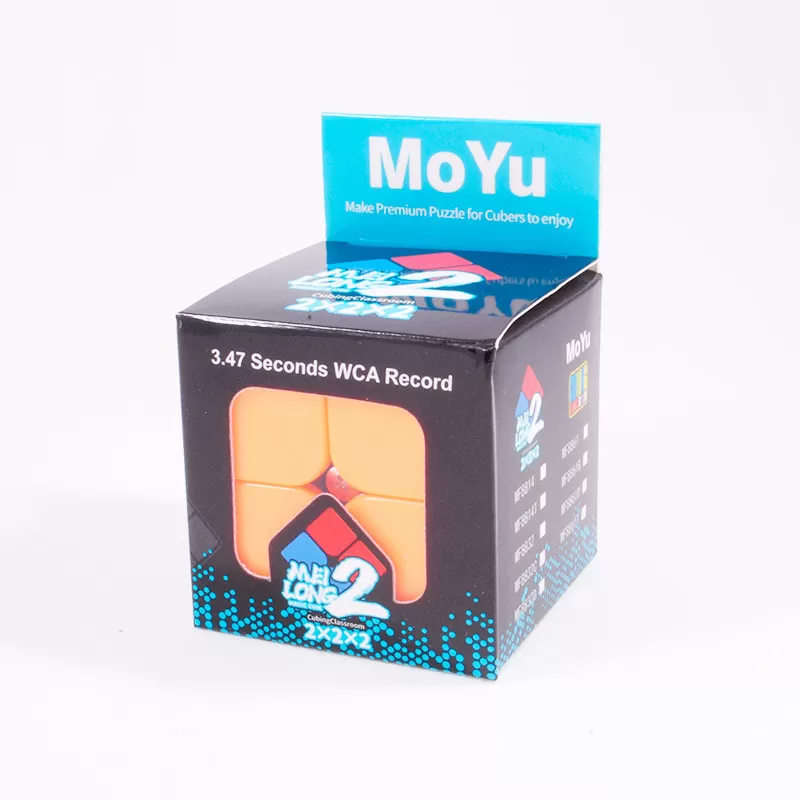MoYu Meilong 2х2 stickerless | Кубик Мейлонг 2х2 без наклеек MF8861B