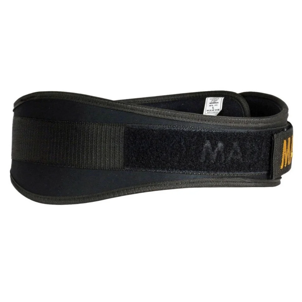 Пояс для важкої атлетики MFB-313 Body Conform MadMax MFB-313_XS неопреновий, Black, XS