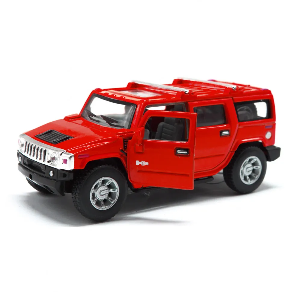 Машинка HUMMER H2 SUV Kinsmart KT5337W інерційна, 1:40