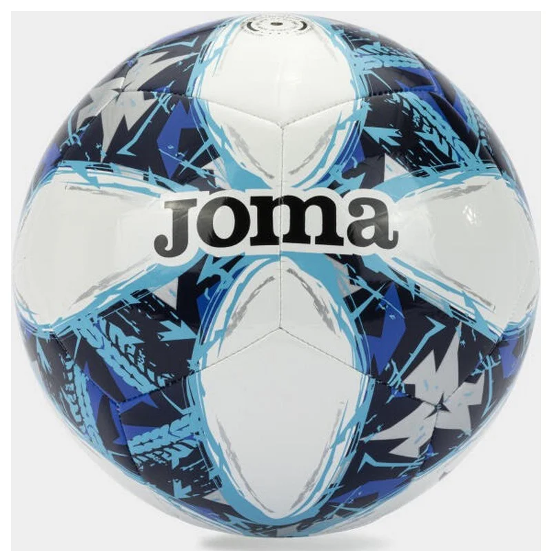 М'яч футбольний CHALLENGE III Joma 401484.207 білий, бірюзовий № 6