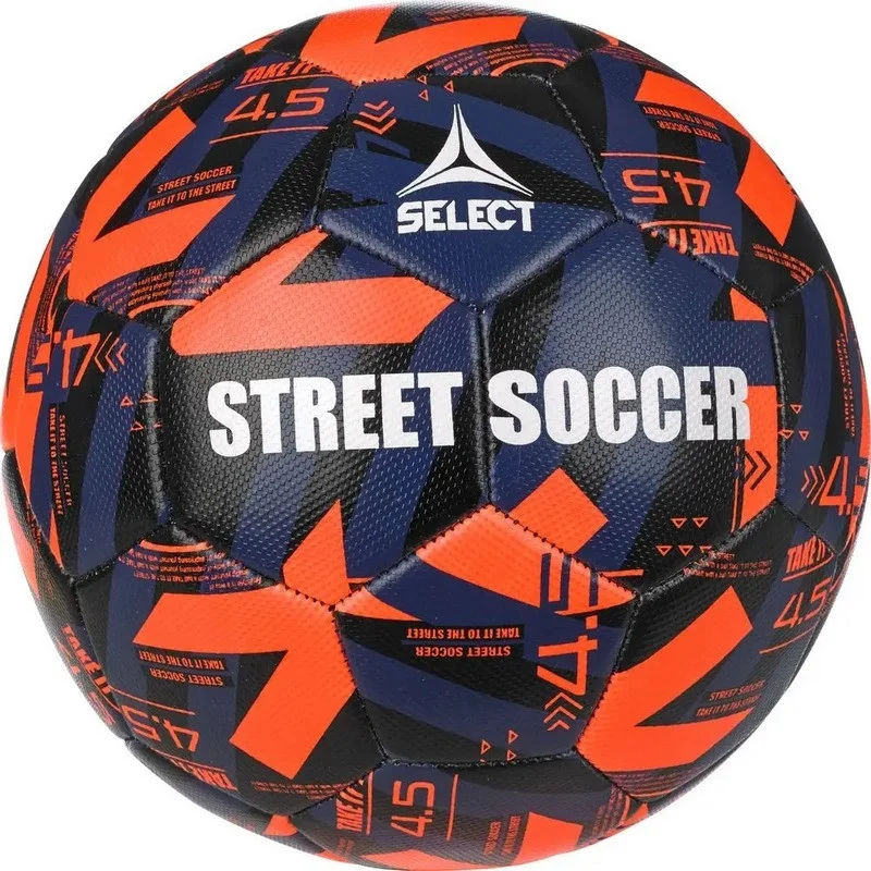 Мяч футбольный уличный STREET SOCCER v23 Select 095526-113 оранжевый № 4,5