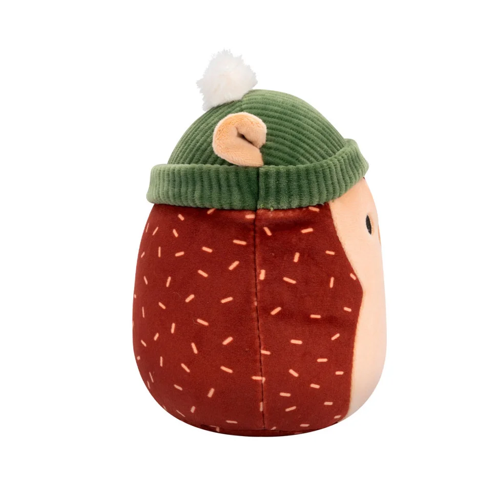 Мягкая игрушка Ёжик Ганс в шапочке Squishmallows SQHV00031, 19 см