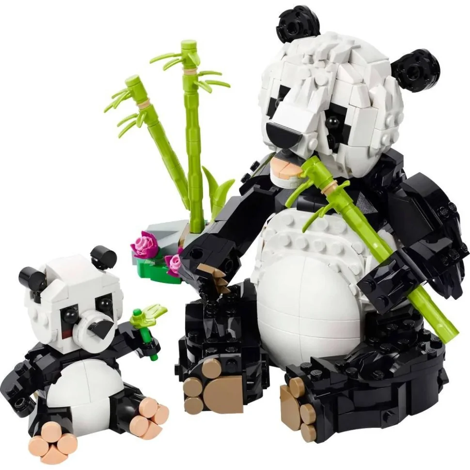 Конструктор Дикі тварини: пандові LEGO 31165, 626 деталей