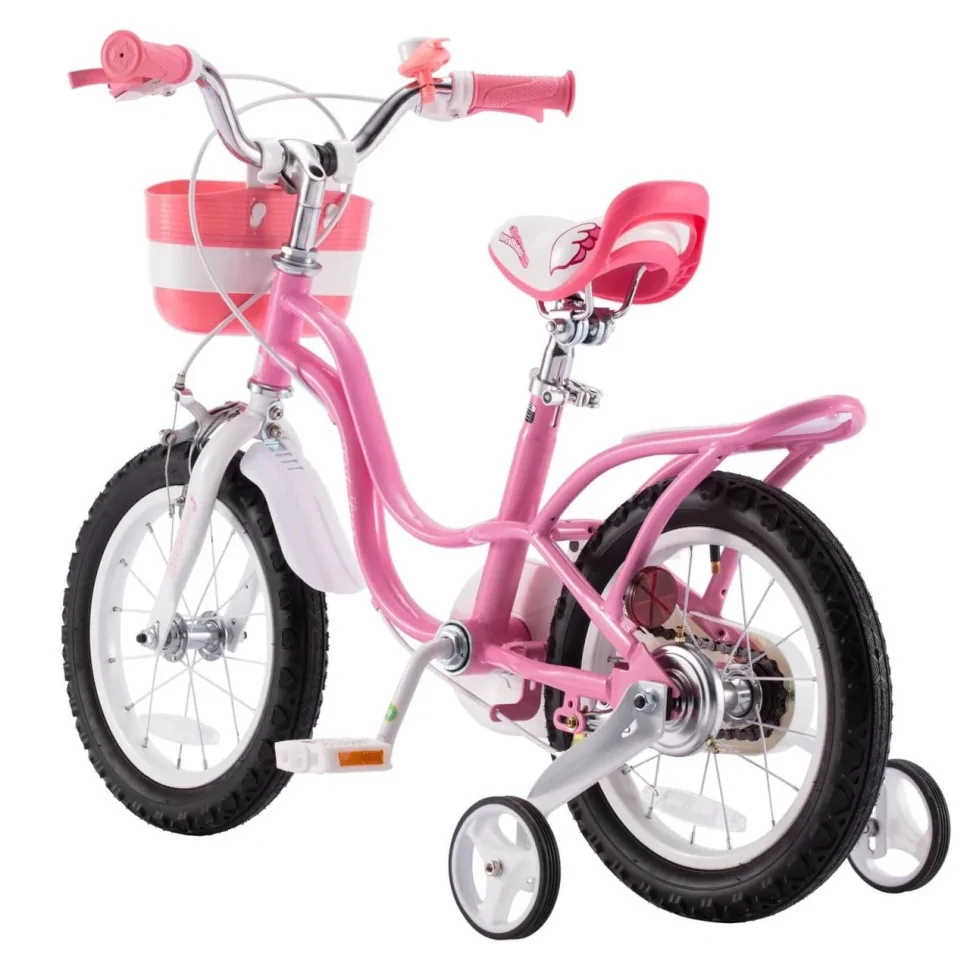 Дитячий велосипед Little Swan Steel Royal Baby RB12-18 рожевий