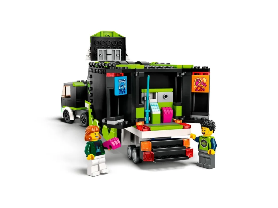 Конструктор LEGO City Вантажівка для ігрового турне 60388