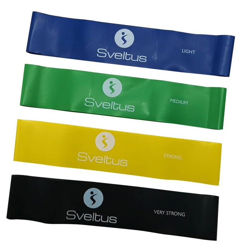 Набор резинок для фитнеса Aerobic Sveltus SLTS-0556, 4 шт