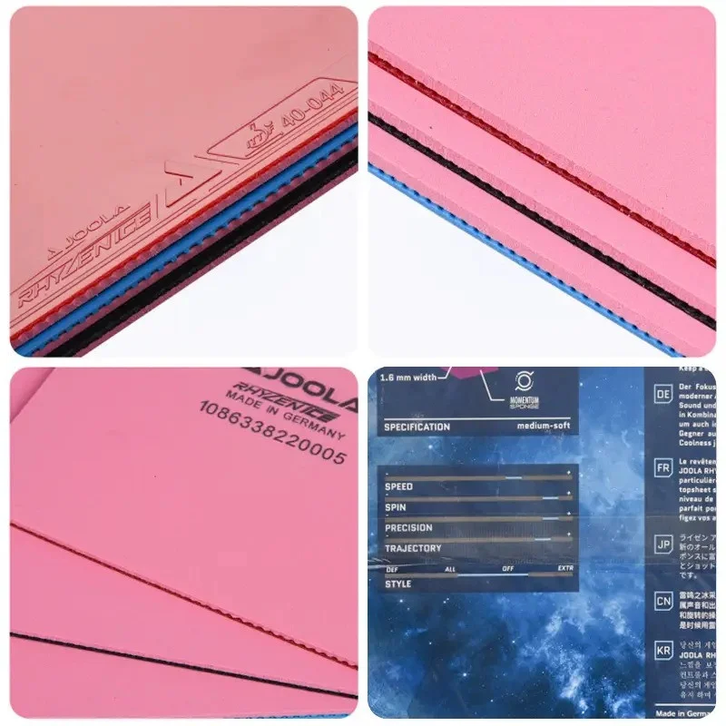 Накладка для тенісної ракетки Rhyzen Ice 2.0 Joola 930984 Red 