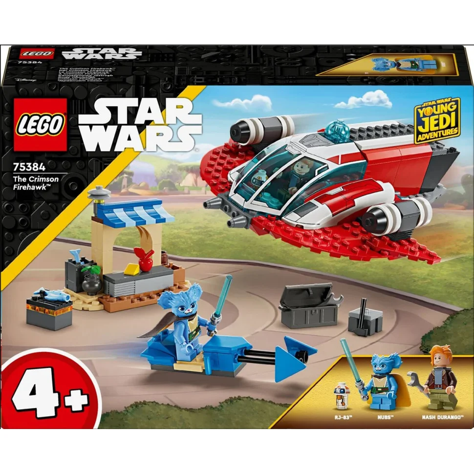 Конструктор LEGO Star Wars Багровый огненный ястреб 75384, 136 деталей