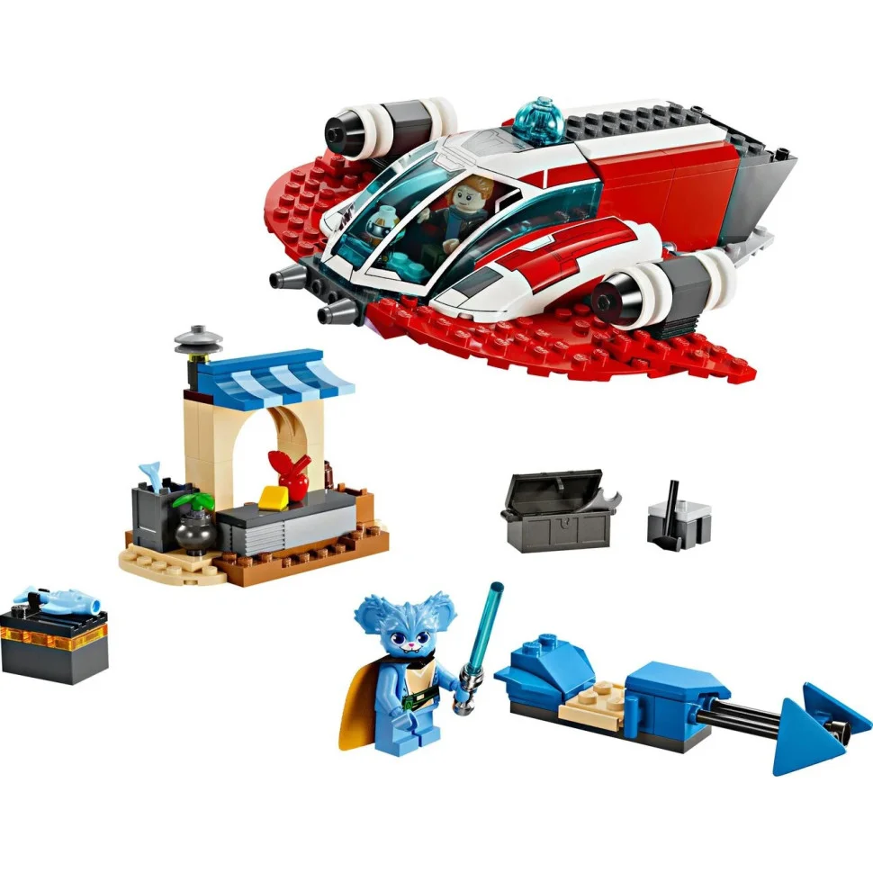 Конструктор LEGO Star Wars Багровый огненный ястреб 75384, 136 деталей