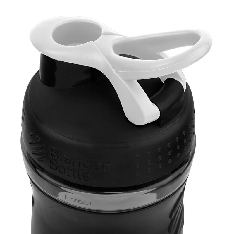 Шейкер спортивный (бутылка) SportMixer Flip BlenderBottle SM 28oz Black/White, 820 мл