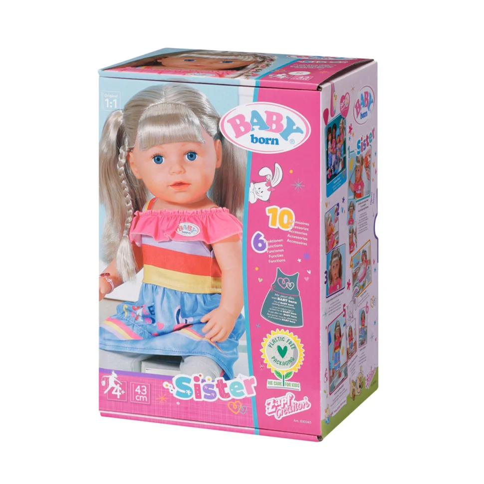 Лялька Модна Сестричка BABY BORN 830345 серії 