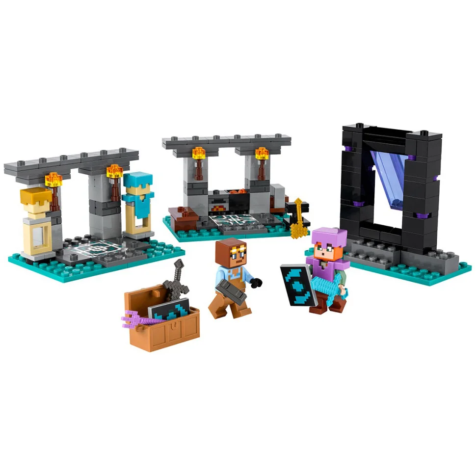 Конструктор Lego Minecraft Зброярня 21252LG 203 деталі