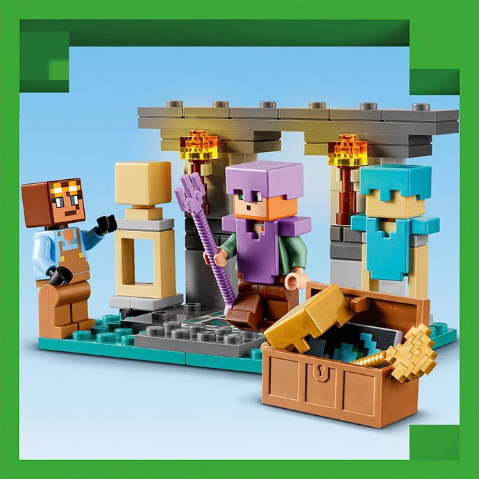 Конструктор Lego Minecraft Зброярня 21252LG 203 деталі