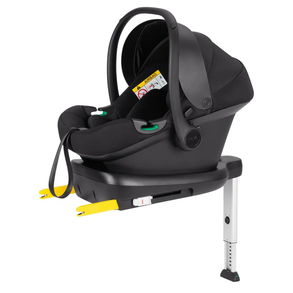Дитяче автокрісло+база Nova CARRELLO CRL-16101+CRL-16102 Grey, Line i-Size, 40-87см