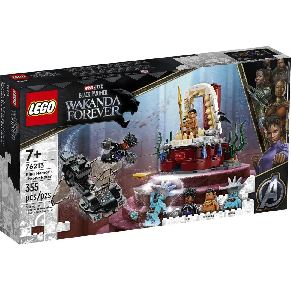 Конструктор LEGO Super Heroes Тронный зал короля Неймора 76213