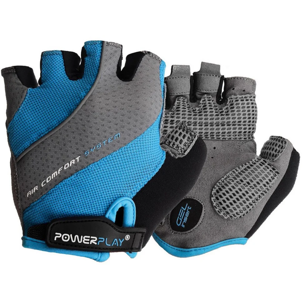 Велорукавички PowerPlay 5023B_XS_Blue_Lady, XS