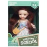 Дитяча лялька "Welcome School" Bambi YL605-7/9/10 з сумочкою