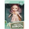 Дитяча лялька "Welcome School" Bambi YL605-7/9/10 з сумочкою