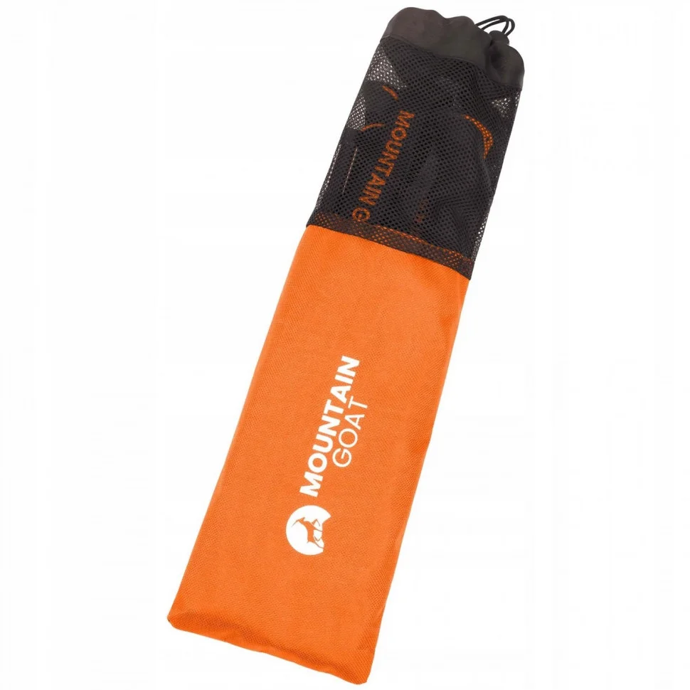 Трекінгові палиці Goat Pro+ Mountain MG0008, 43-130 см, Black/Orange