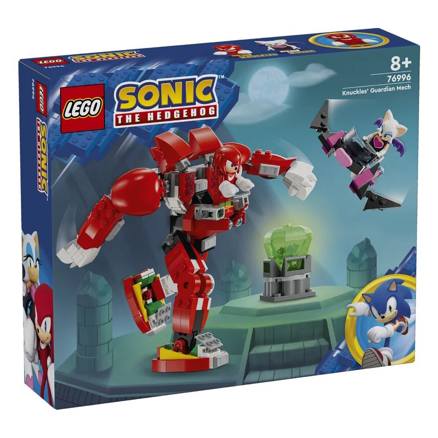 Конструктор LEGO Sonic the Hedgehog Часовой робот Ехидны Наклз 76996, 276 деталей