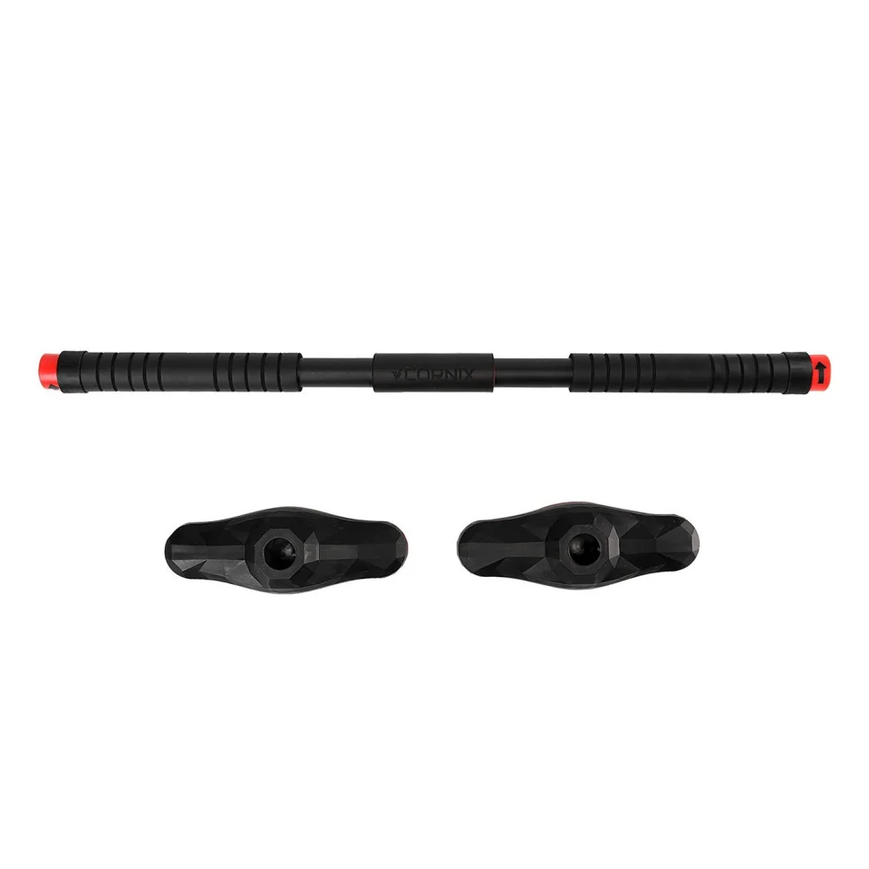 Турнік розсувний Pro Cornix XR-0285 Black/Red, розмір 100 х 150 см