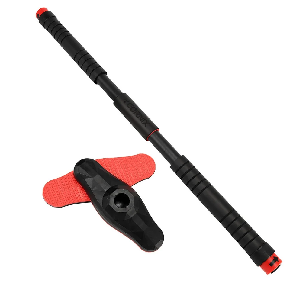 Турнік розсувний Pro Cornix XR-0285 Black/Red, розмір 100 х 150 см