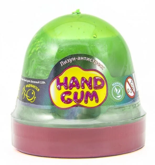Лизун-антистрес ТМ Mr.Boo Hand gum 80100 Зелений 120 г