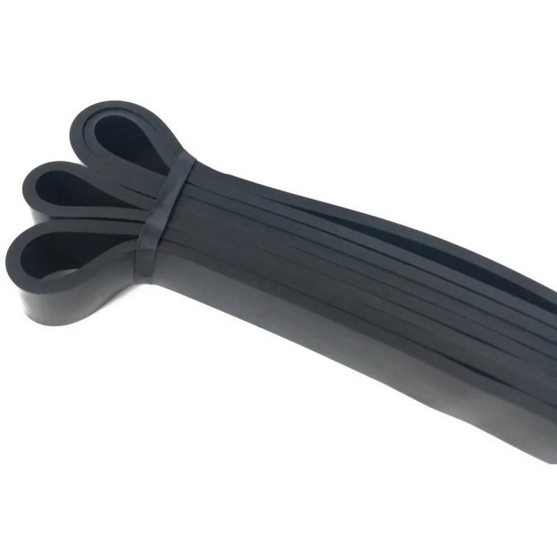 Резиновая петля для тренировки EasyFit EF-1877-B 15-45 кг, черная