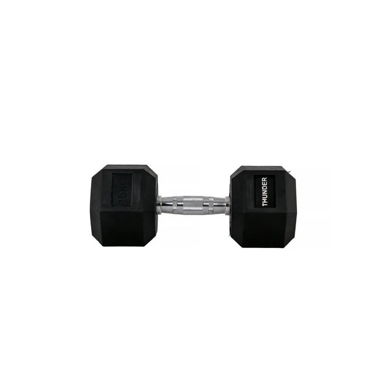Гантель шестигранная Thunder HEXAGONAL-DUMBBELLS-15KG 15 кг