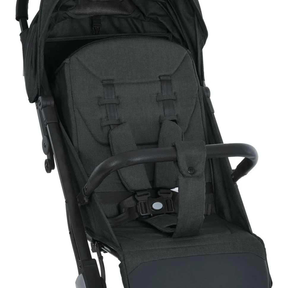 Детская прогулочная коляска FLASH Bambi M 5727-1 Almost Black