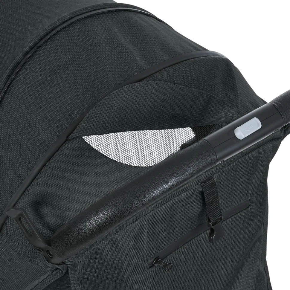 Детская прогулочная коляска FLASH Bambi M 5727-1 Almost Black