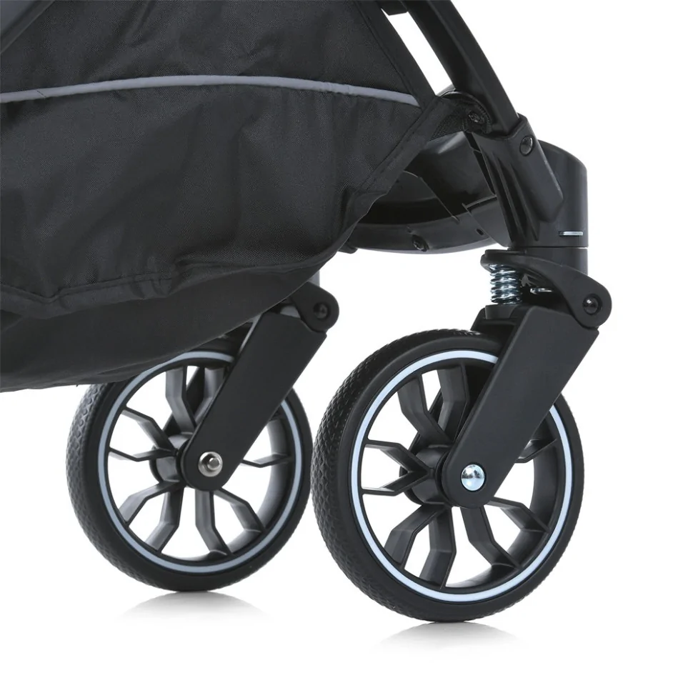 Детская прогулочная коляска FLASH Bambi M 5727-1 Almost Black
