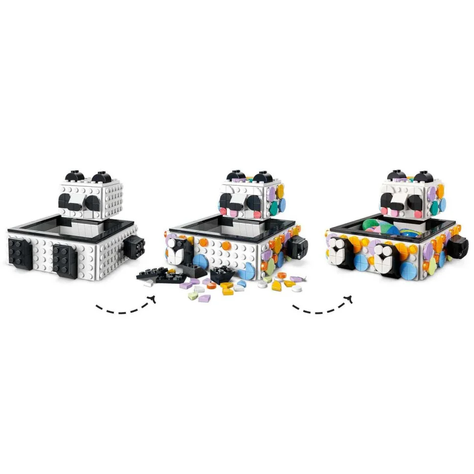 Конструктор LEGO DOTS Шухляда з милою пандою 41959