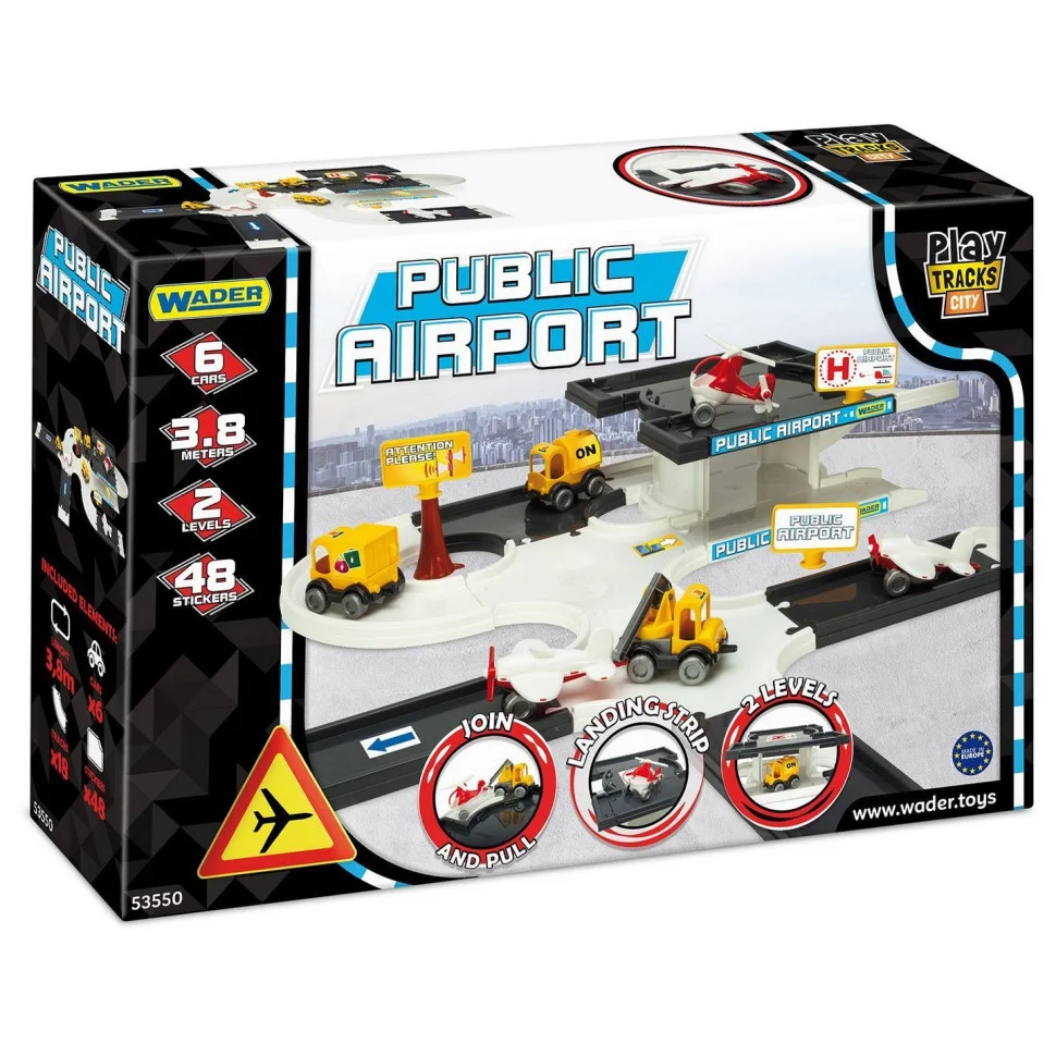 Ігровий набір Аеропорт Wader 53550 Play Tracks City