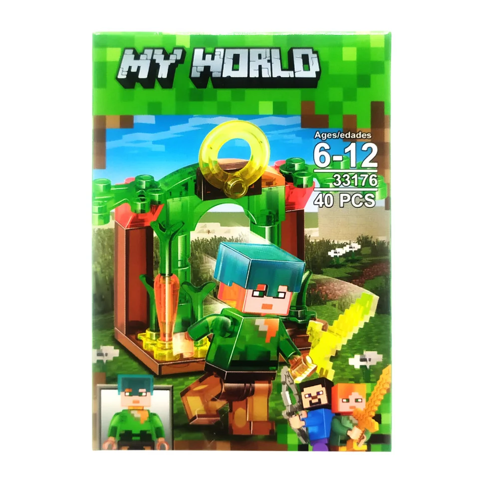 Детский конструктор My World Bambi 33176, 40 деталей